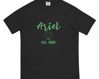 Ariel Unisex garment-dyed heavyweight t-shirt - Comfort Colors