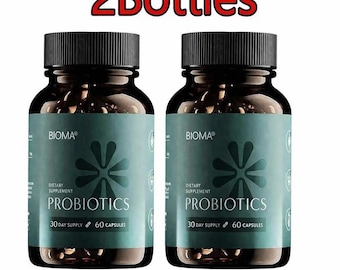 2 PCS Bioma Probiotic Capsules Gut Health Supplement
