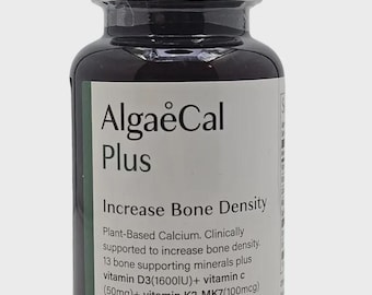 AlgaeCal Plus Stronger Bones Veggie Capsules Dietary Supplement – Algae Cal 120 Capsules
