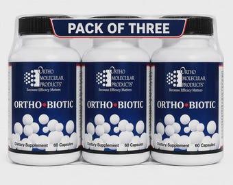 Ortho Biotic Probiotic Supplement Digestive Gut Health Support Daily Probiotic for Men & Women