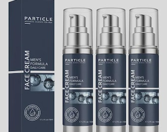 3-Pack Men's Anti-Aging Face Cream: Hydrating, Wrinkle Repair, Brightening Skincare