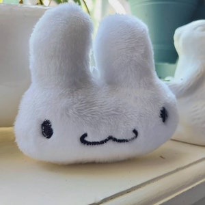 Bunny plush keychain Cat toy|| kawaii, rabbit, accessory