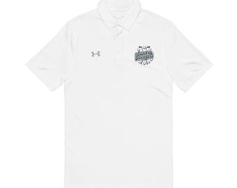 Floral Crest Logo Polo Shirt | Embroidered Chest Emblem