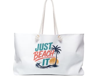 Bolsa de playa Just Beach It / Bolso de viaje de verano