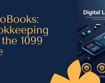 1099 Bookkeeping Tool for Freelancers | Self-Employed Income & Expense Tracker | Quarterly Tax Estimator + Invoice Maker | No Subscription