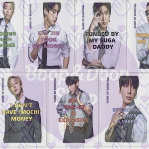 Bts Jimin Credit Card Skin - Etsy