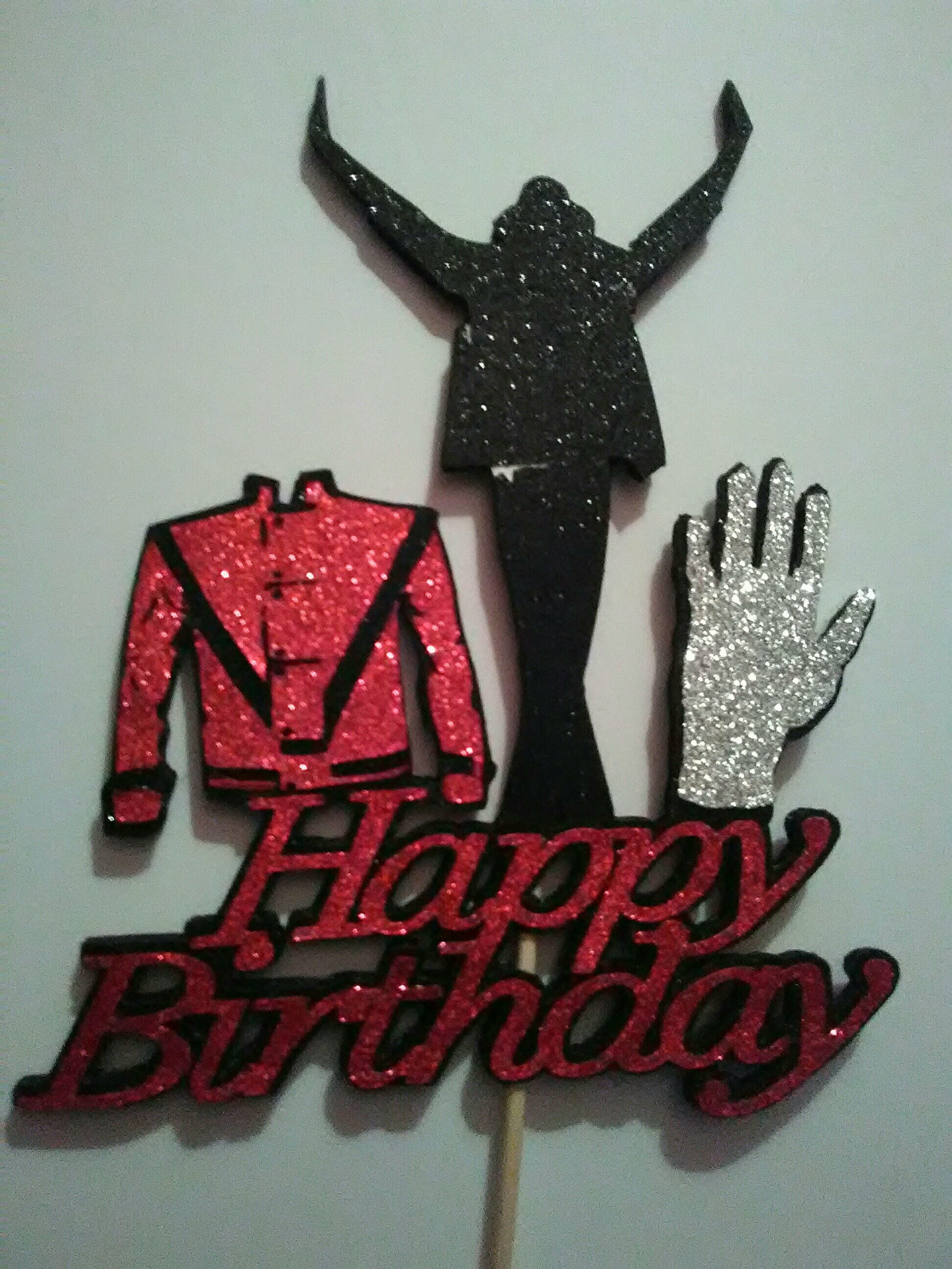 Michael Jackson Cake Topper King of Pop Michael Jackson Etsy