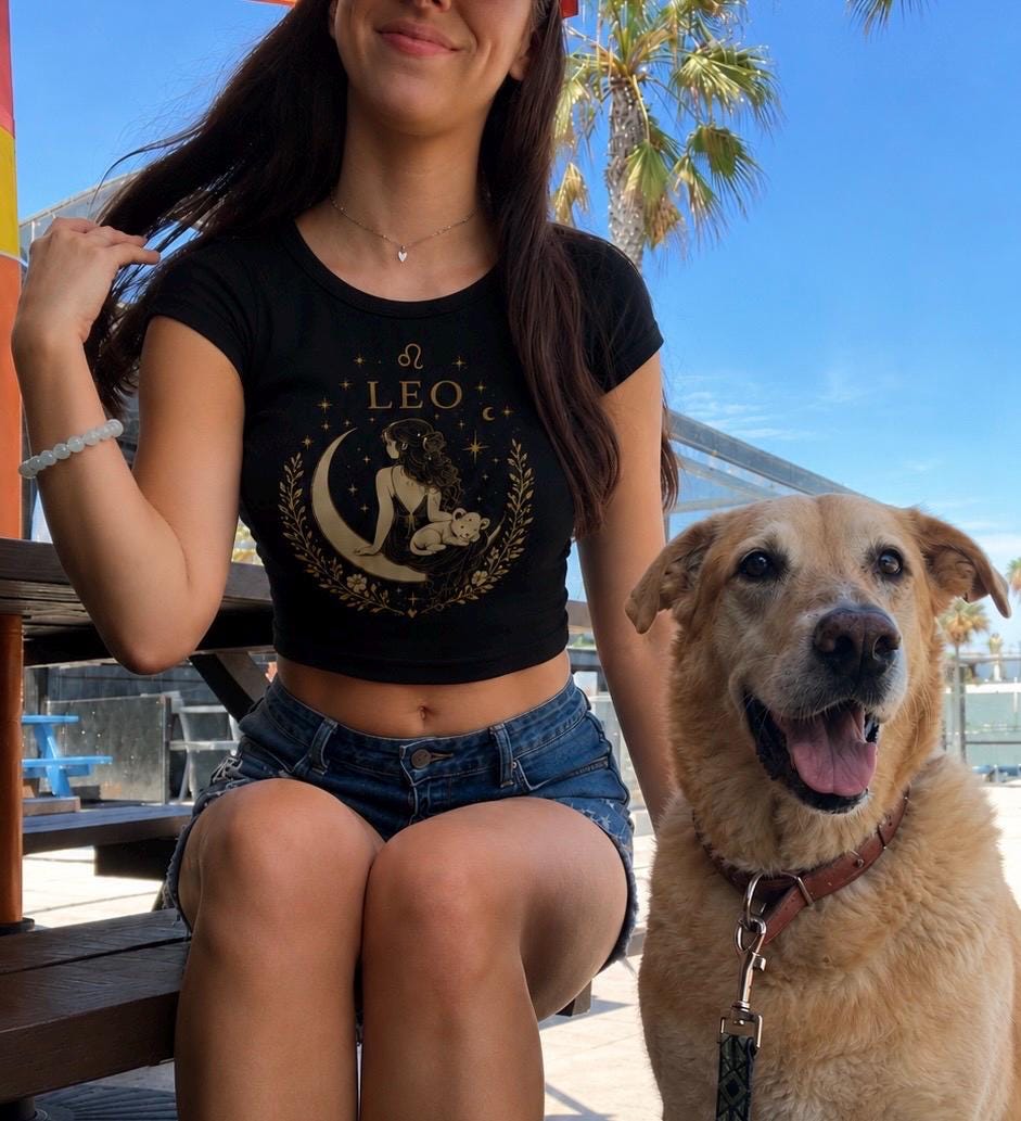 Leo Crop Top - Etsy