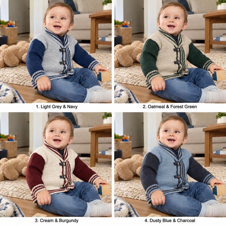 Baby Jacket Knitting Pattern | Baby Knit Jacket Pattern | Toddler ...