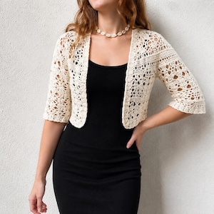 women shrug dress party wear Clarisse