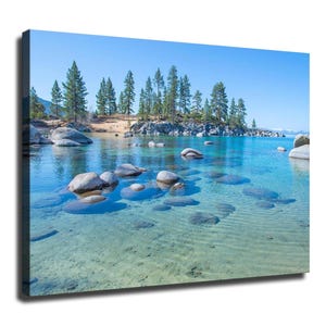 The artwork evokes a feeling of peace, tranquility, and closeness to nature.