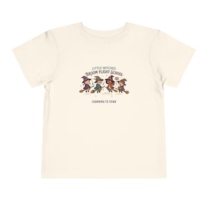 Toddler Tee | Little Witches Broom Flight School, Learning to Soar