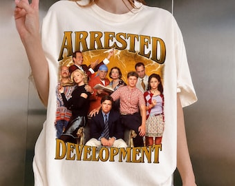 Arrested Development Comfort Colors T-Shirt  Vintage TV Show Tee