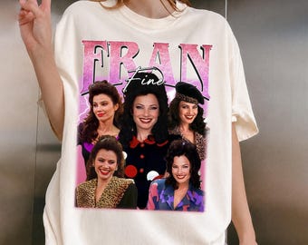 Fran Fine 90s TV Graphic Tee – Retro Fran Drescher Sitcom Fan Shirt