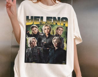 Yelena Belova Vintage Bootleg T-Shirt, MCU shirt, Gift For Women and Man Unisex T-Shirt