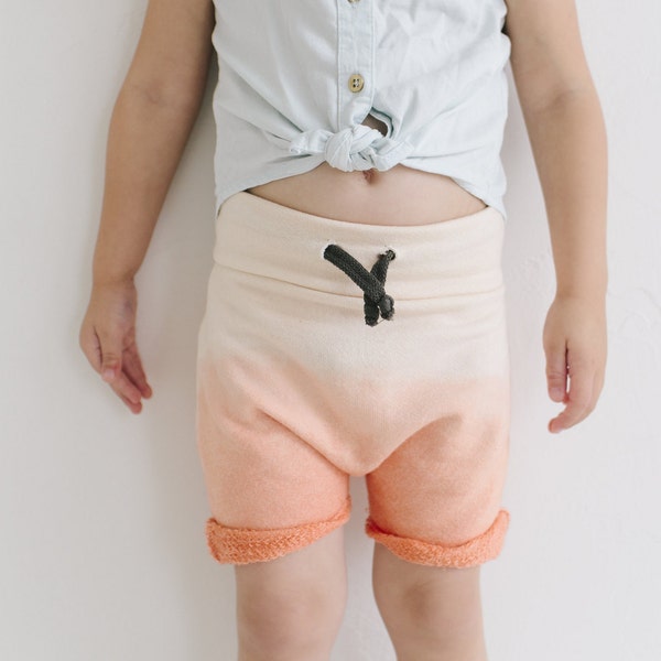 SALE | Bluebeard Short | Sunset Orange | Toddler/ Child Slouch Short