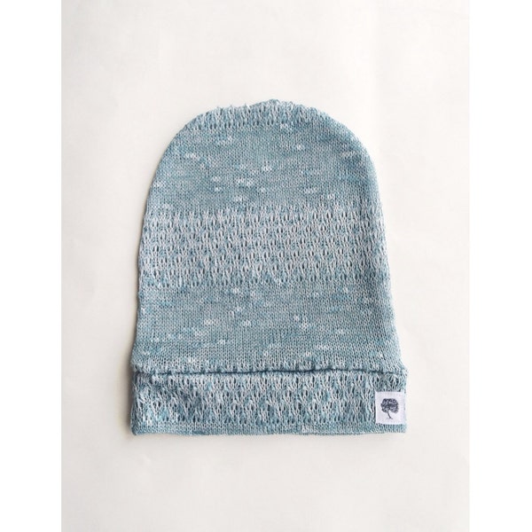 SALE Slouch Beanie, Toddler or Infant Lightweight Slouch in Teal-Mint