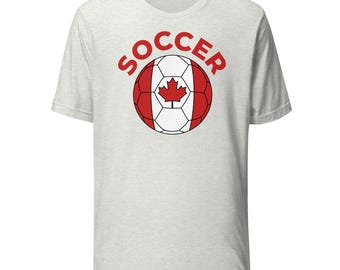Canada Soccer Tee