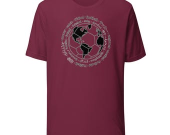 World Soccer Football T-Shirt – Global Sport Graphic Tee