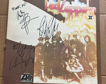Led Zeppelin II 1969 Vinyl LP Album Jimmy Page, Robert Plant, Jhon Paul Jones