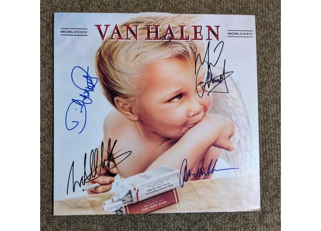 Original Signed Van Halen - Etsy