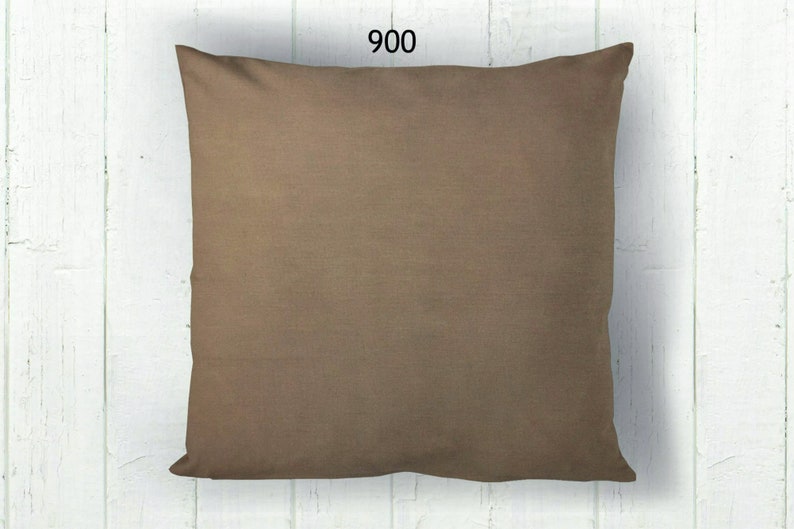 Brown and Tan Pillow Cover / Decorative Rustic Country Etsy