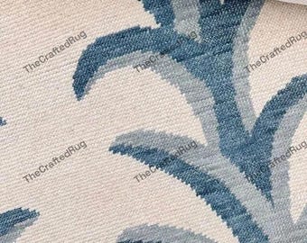 Handgeknüpfter Wollteppich für Wohnzimmer, Schlafzimmer, Kinderzimmer, Handgeknüpfter Teppich im Boho-Stil