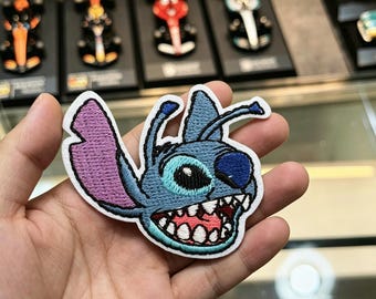 Disney “Lilo & Stitch” Embroidery Iron-On Patches, Cute Anime Embroidery Patches, Stitch Angel-Themed Couple Gifts, Perfect for Disney Fans.