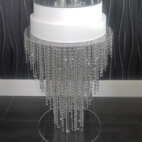 8 Tier Wedding Cake Stand With LED Lights Etsy