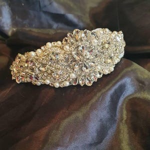 Strass 1920er Kopfschmuck, Flapper Kopfschmuck, 1930&#39;s, Flapper Kopfschmuck, The Great Gatsby, Strass Kristall Flapper Kopfschmuck