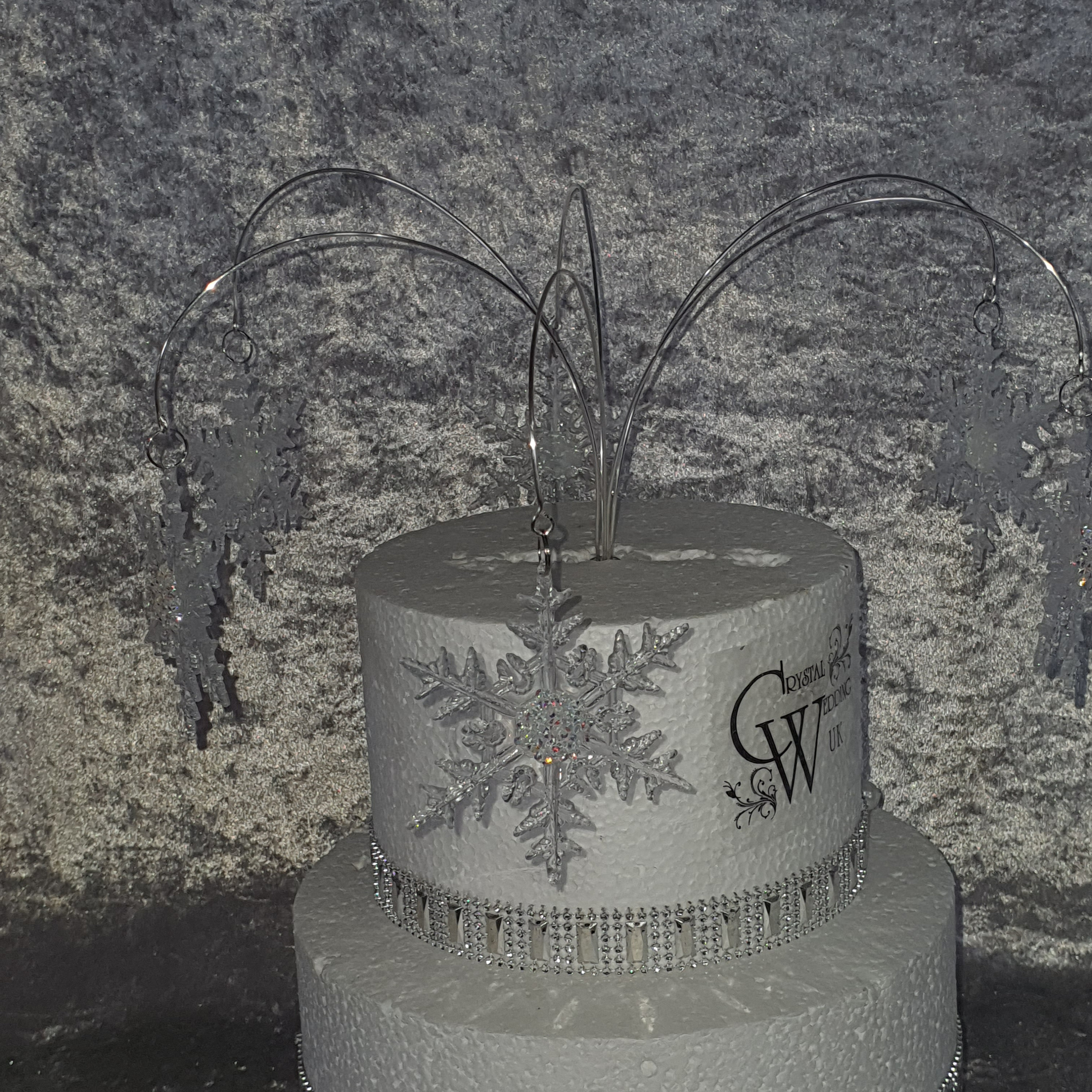 25 Pezzi Topper Per Torte Fiocchi Di Neve,Decorazioni Per Torte Fiocchi Di Neve Blu,SANYUANHE Cupcake Topper Addobbi Neve Per Natale,Festa Invernale
