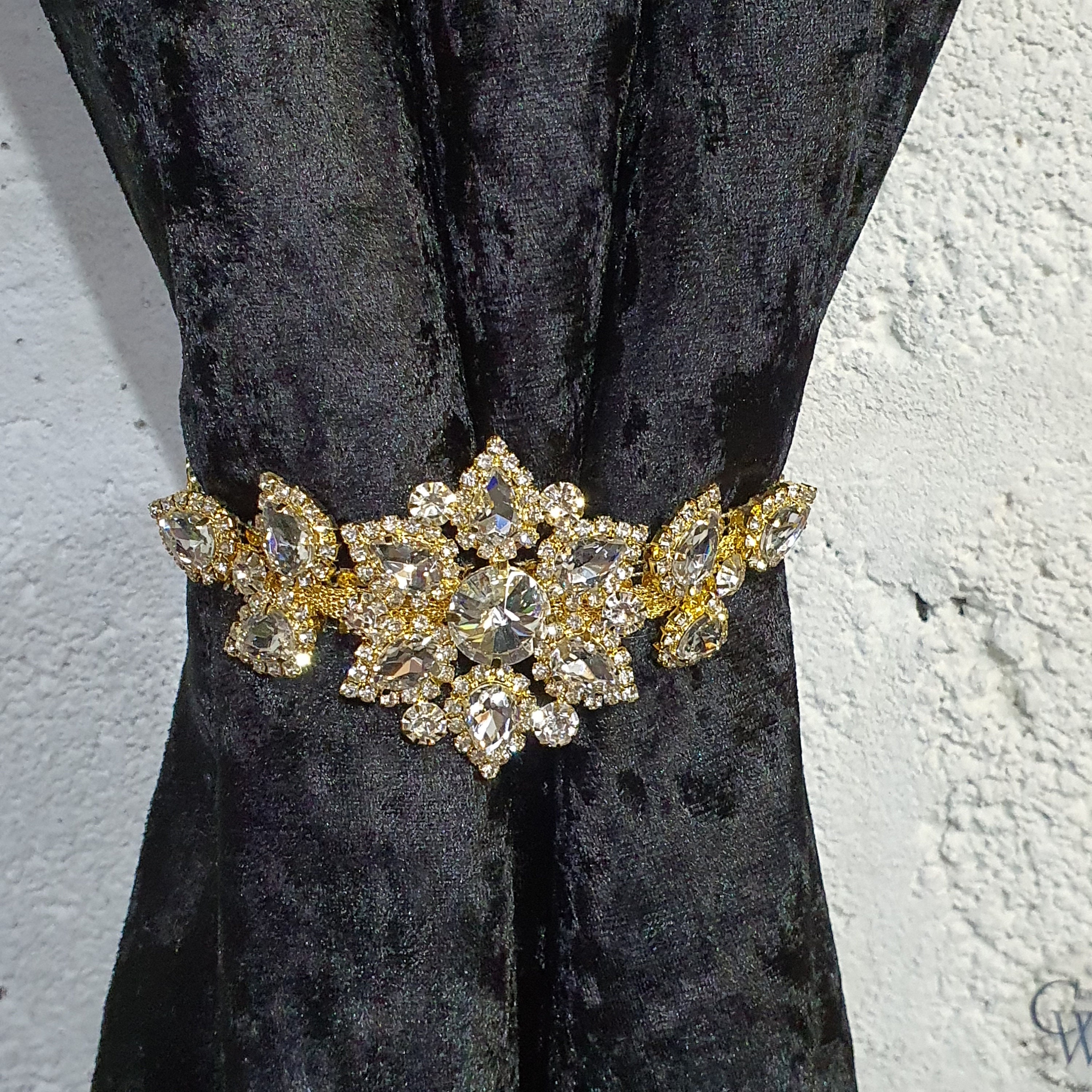 Crystal Tie Backs Slim Curtains Hold Backs Holder . Etsy Canada