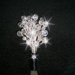 Kristallen corsage Knoopsgat of polscorsage, balcorsage, bruiloftsmanchet van Crystal Wedding Verenigd Koninkrijk