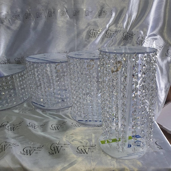 URANOLE Kuchenständer Aus Etall, Antik-weiß, Rund, Für Hochzeit, Geburtstag, Party