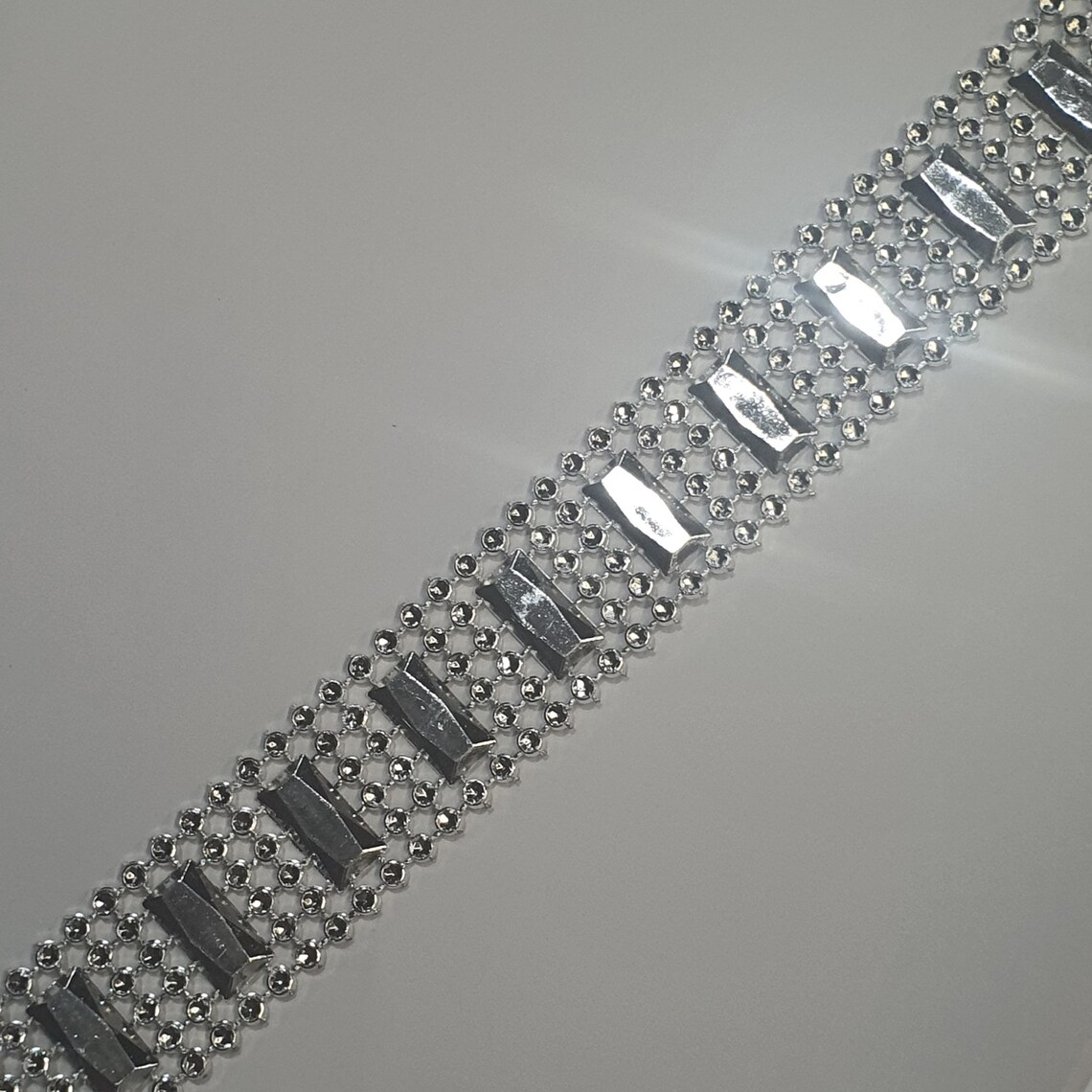 Rhinestone Effect Ribbon: Silver, Rose Gold, or Gold Cake Decoration ...
