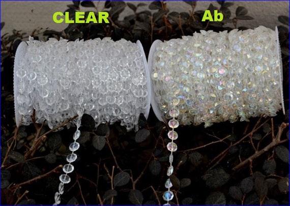 5 M Perlenband Perlengirlande Perlenvorhang Perlenkette für Hochzeitsdeko und 