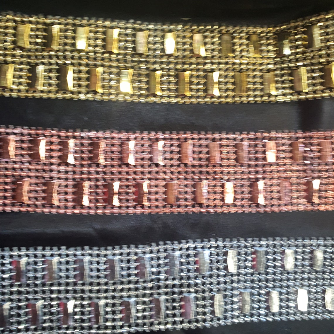 Rhinestone Effect Ribbon: Silver, Rose Gold, or Gold Cake Decoration ...