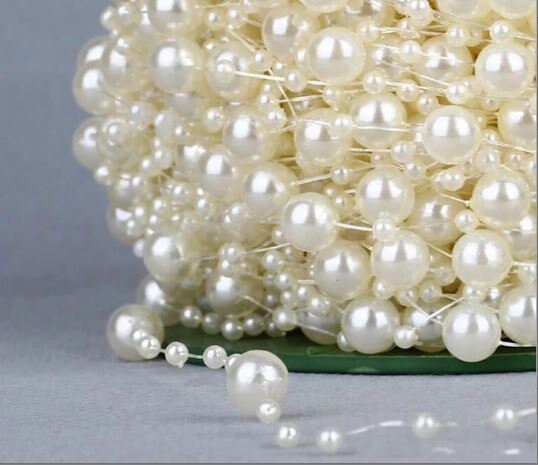 Pearl Garland in Blush & Ivory Pearls