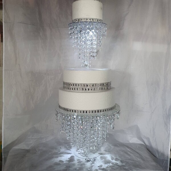 Chandelier Cake Stand Etsy