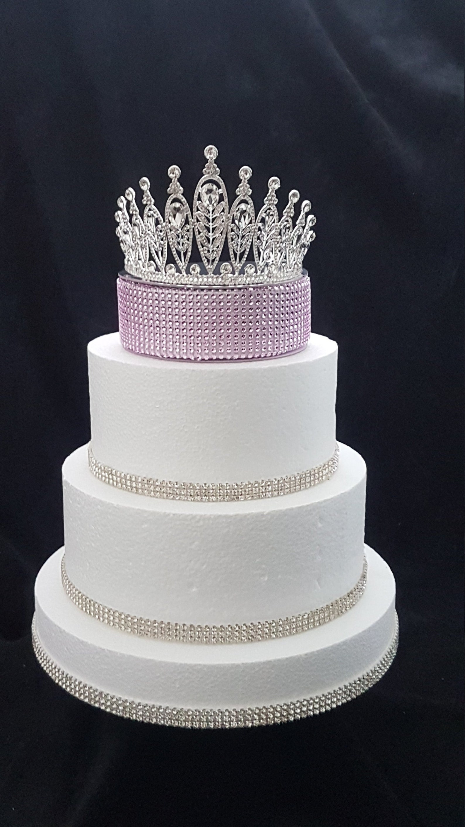 Tiara cake topper Princess tiara cake topper Quinceanera Etsy