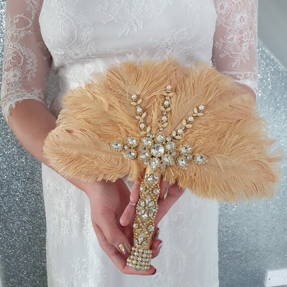 ostrich feather bouquet