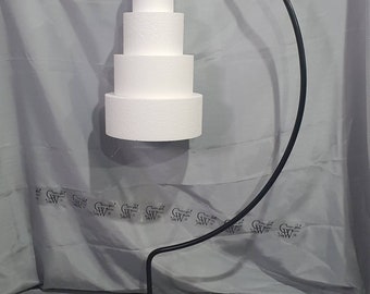 CAKE HANGER stand plus acrylic cake plate kit, Suspended cake by Crystal wedding uk