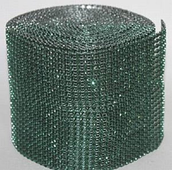 RED Wedding Cake Craft Trim Ribbon DAISY Diamante Bling Sparkling BLUE