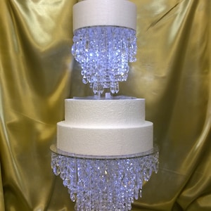 Light up cake hot sale stand