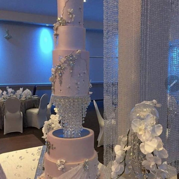 Décoration de gâteau en cristal, bijoux de gâteau par Crystal Wedding Royaume-Uni