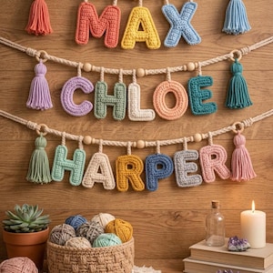 Alphabet Crochet Pattern, ABC Amigurumi Letters Tutorial DIY (Beginner Friendly PDF)