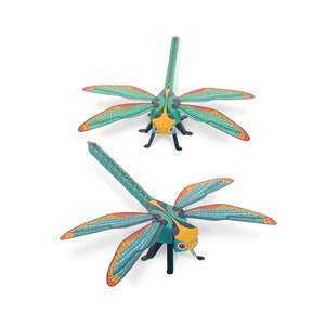 Dragonflies Paper Toys - DIY Paper Craft Kit - 3D Paper Animals