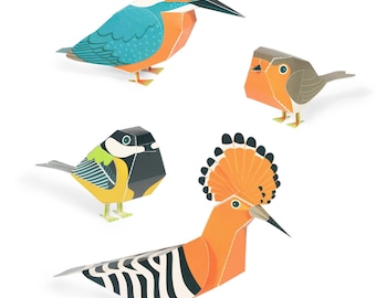 DIY Paper Bird Toys: Craft Kit with Moving Wings
