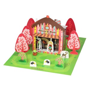 Hansel & Gretel Paper Theater - Papercraft Kit - Paper Toy