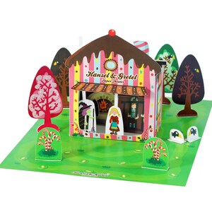 Hansel & Gretel Paper Theater Papercraft Kit Paper Toy - Etsy